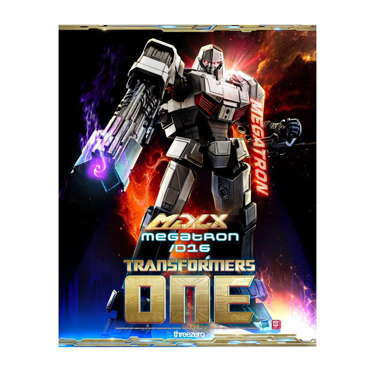 Threezero Transformers One: Megatron/D16 MDLX 6-Inch Action Figure