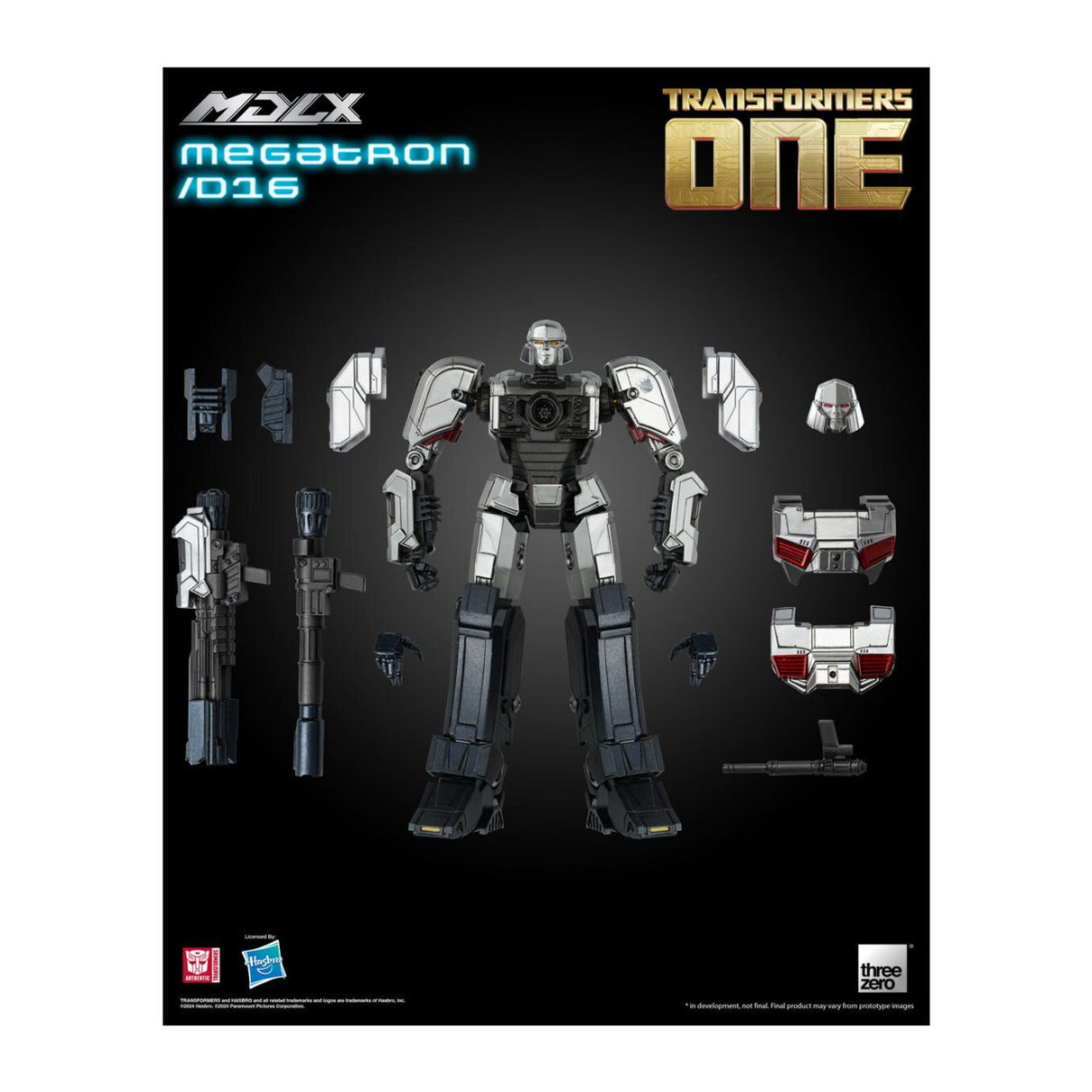 Threezero Transformers One: Megatron/D16 MDLX 6-Inch Action Figure