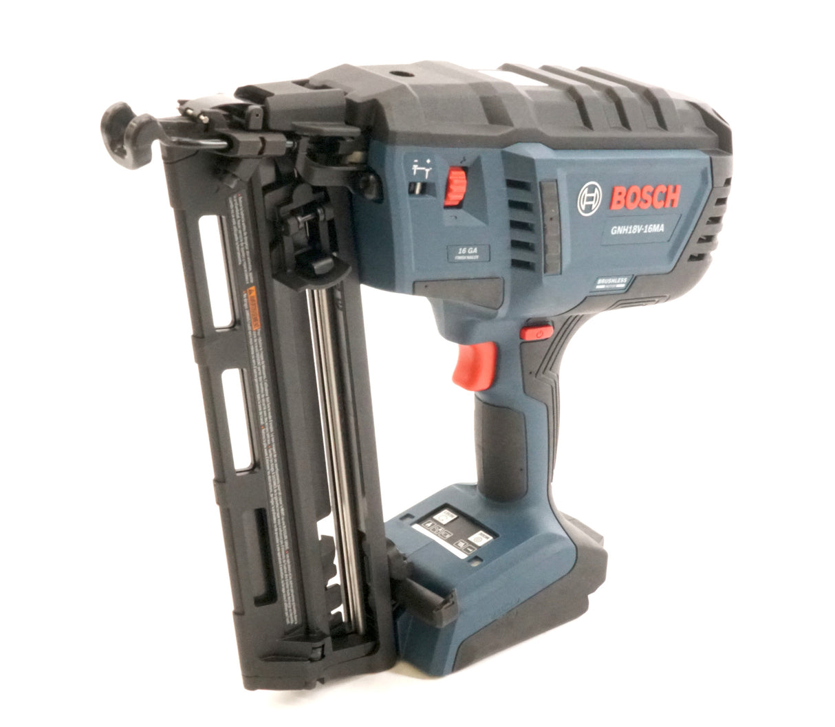 Bosch GNH18V-16MAB12 18V Brushless 16-Gauge Angled Finish Nailer Kit (Used)
