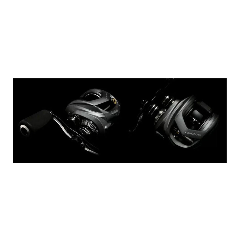 Okuma Komodo SS KDS-364LX Large Capacity Baitcaster 150yds-25LB LH Paddle Handle