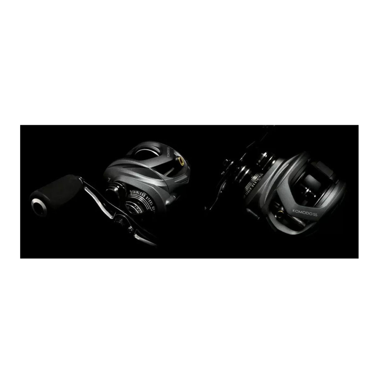 Okuma Komodo SS KDS-364P Large Capacity Baitcaster 25LB Power Handle (Grey)