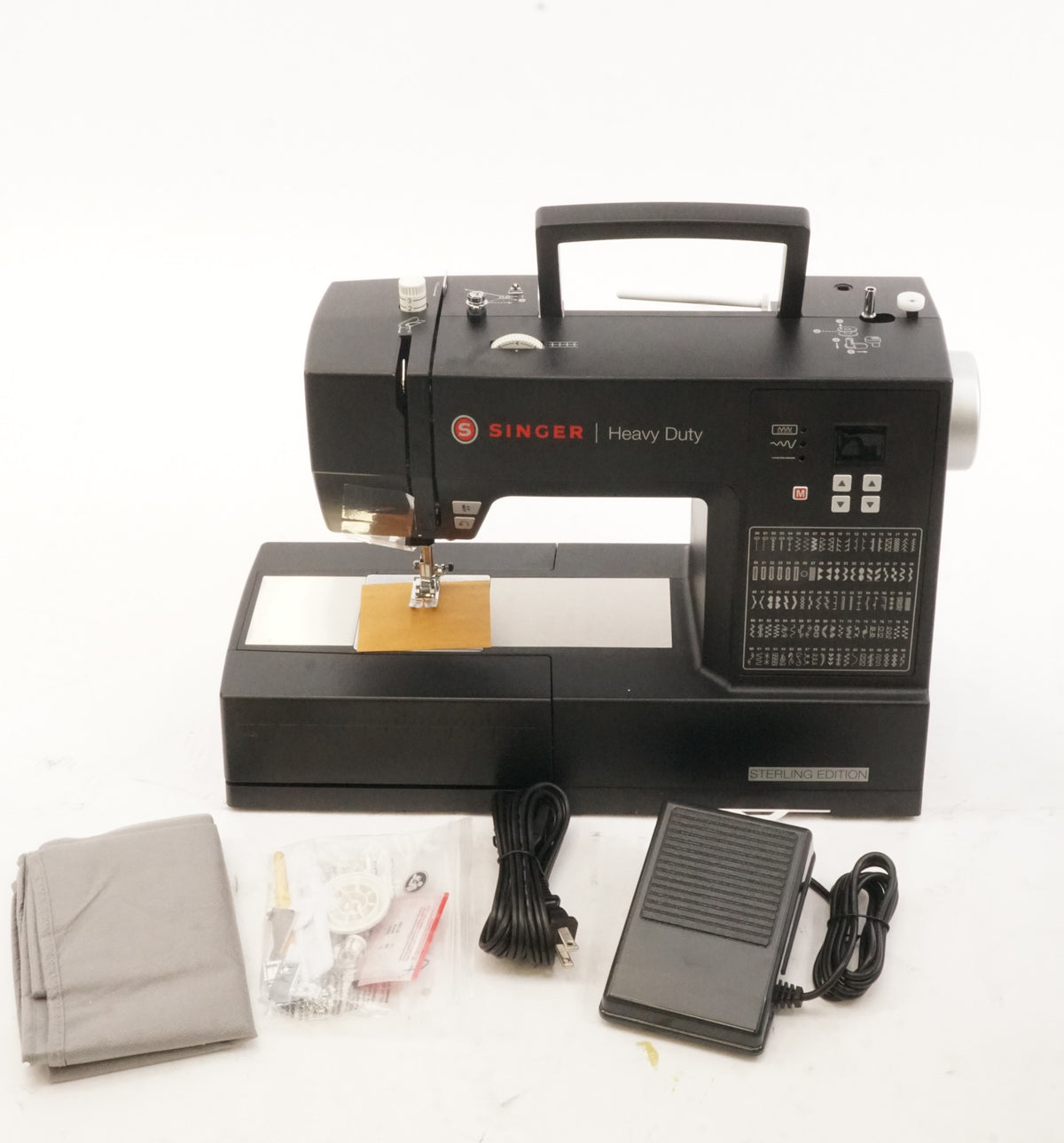 SINGER Heavy Duty 6600C Sterling Sewing Machine with Accessory Kit (Black) (Used)
