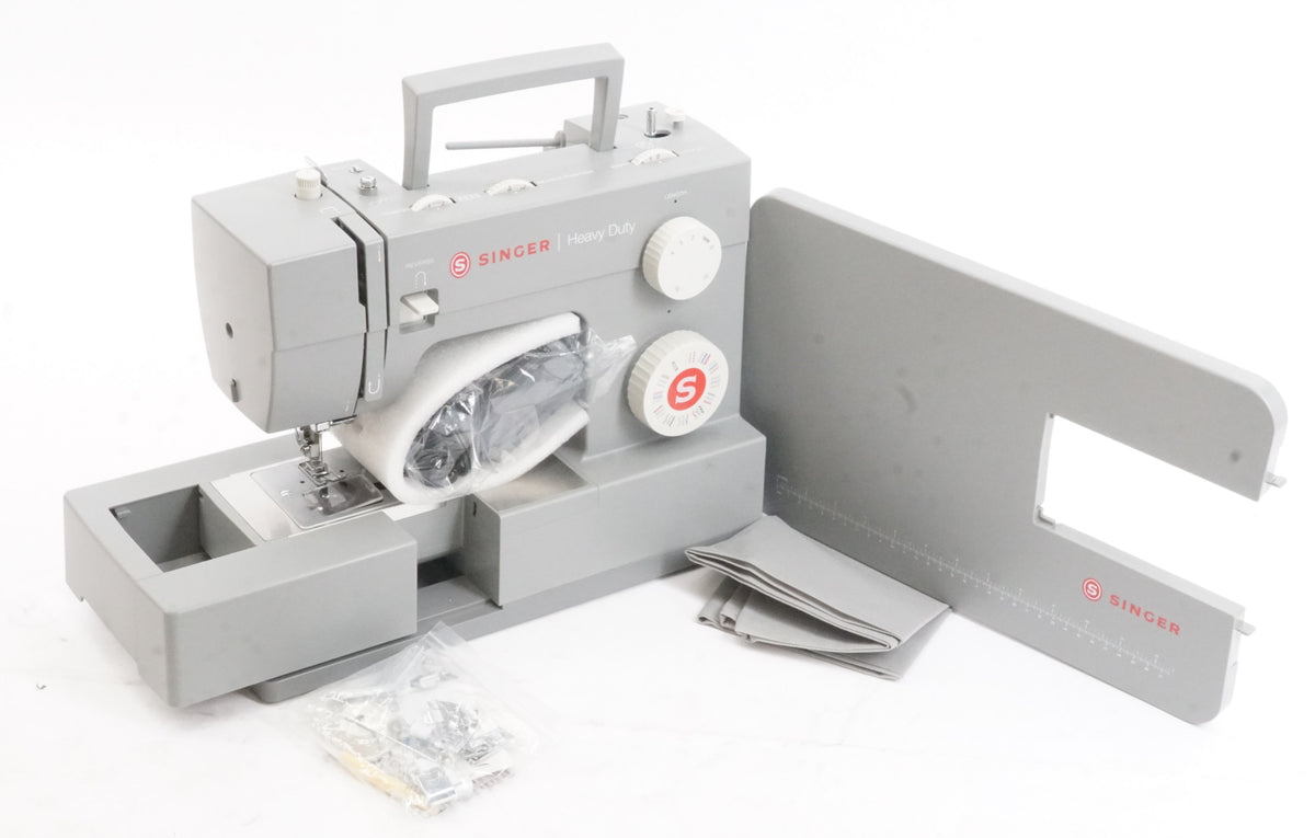 Singer Heavy Duty 6380 Sewing Machine with Extension Table (Gray) (Used)