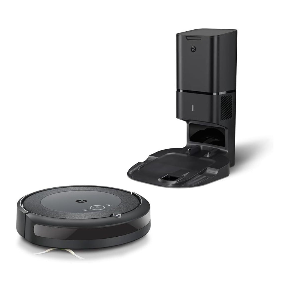 iRobot Roomba i4+ EVO Self-Emptying Robot Vacuum with Smart Mapping (Black)