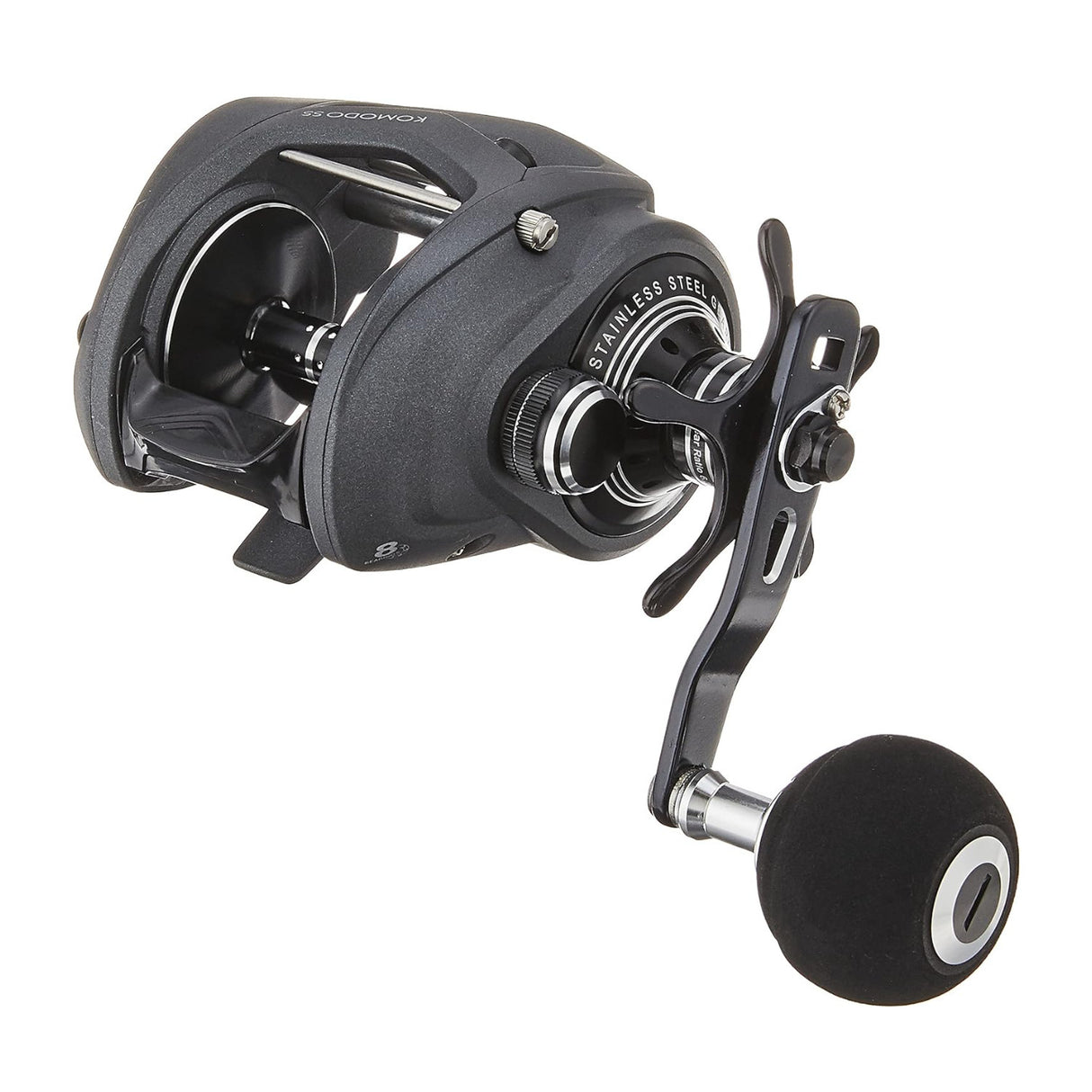 Okuma Komodo SS Large Capacity Low Profile Baitcaster (Right-Hand, Power Handle)