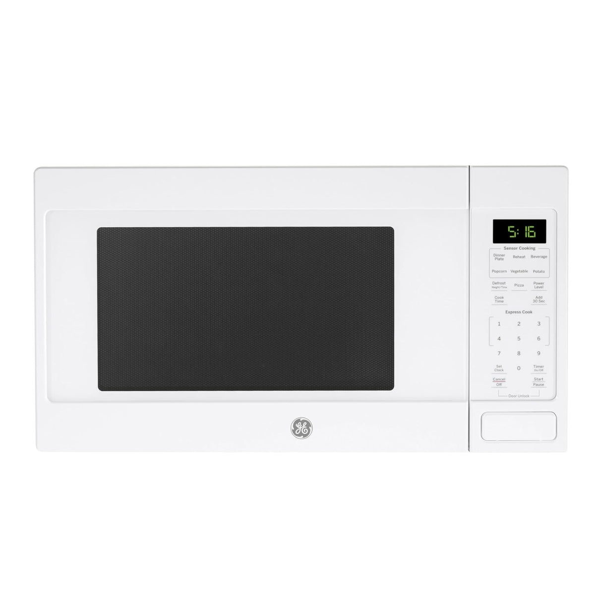 GE Countertop 1.6 Cubic Ft Microwave Oven (White)