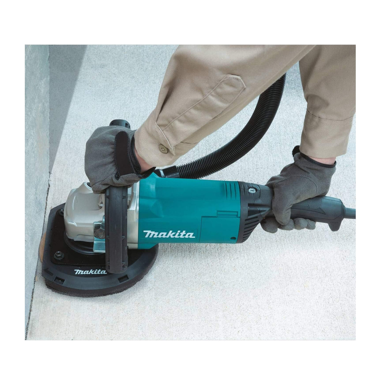 Makita GA9060RX3 7-Inch Concrete Surface Planer with Dust Extraction Shroud