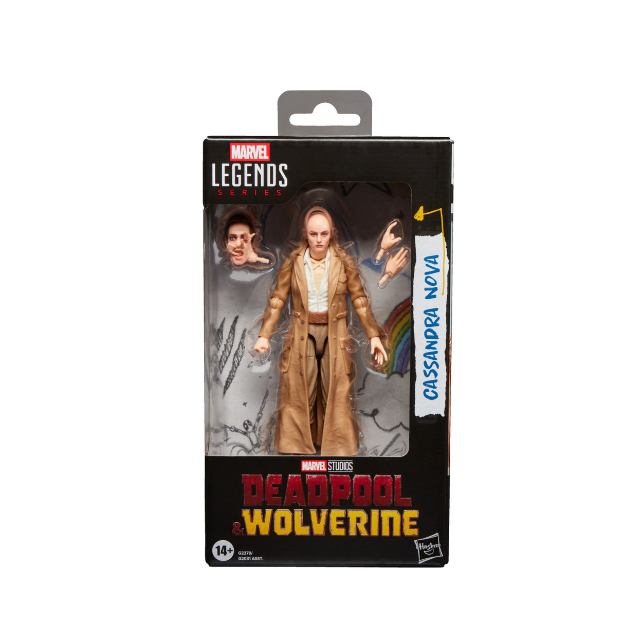 Hasbro Marvel Legends Cassandra Nova Deadpool and Wolverine 6-Inch Action Figure