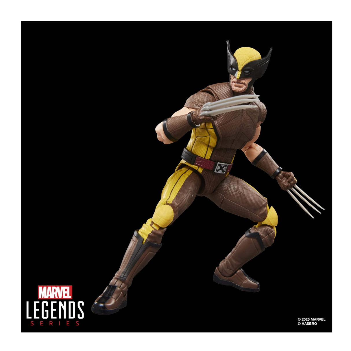 Hasbro Marvel Legends Series Wolverine 6-Inch Action Figure (Brown Suit)