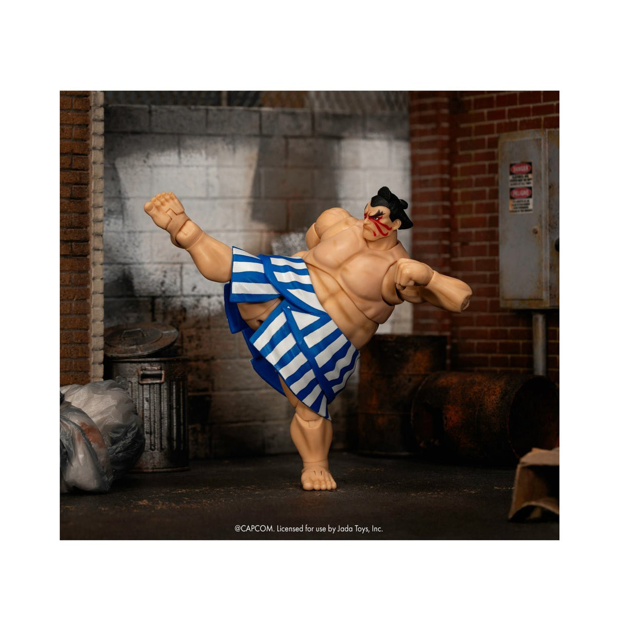 Jada Toys Ultra Street Fighter II E. Honda Deluxe 6-Inch Scale Action Figure
