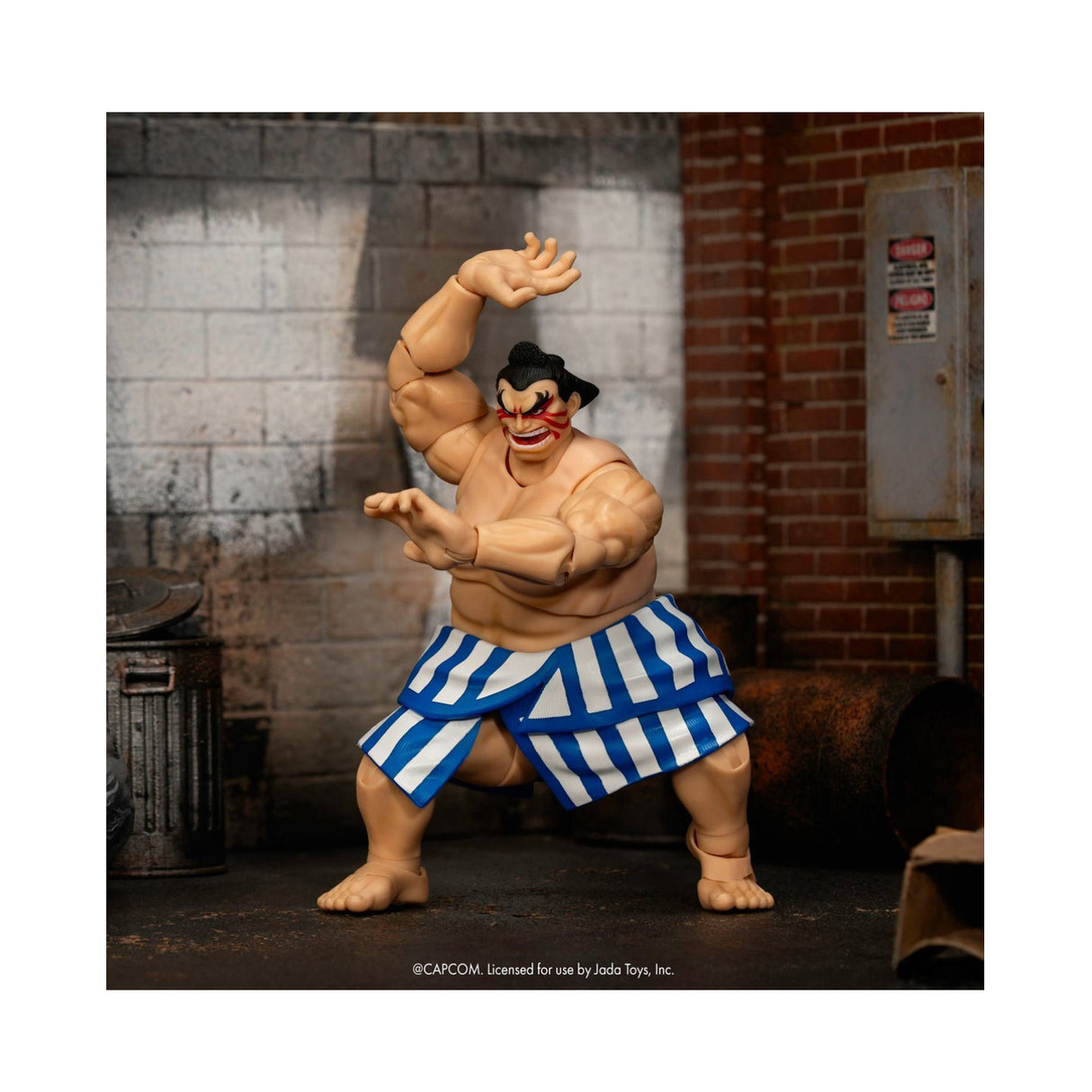 Jada Toys Ultra Street Fighter II E. Honda Deluxe 6-Inch Scale Action Figure