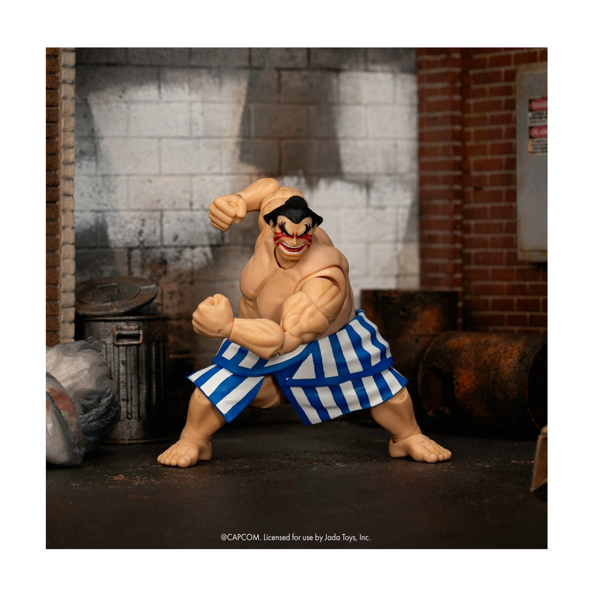 Jada Toys Ultra Street Fighter II E. Honda Deluxe 6-Inch Scale Action Figure