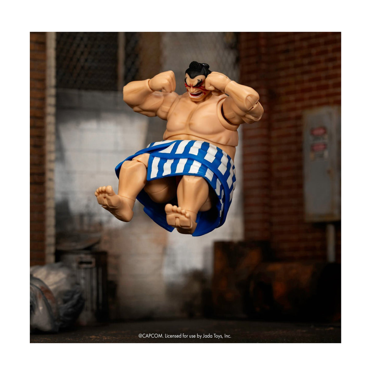 Jada Toys Ultra Street Fighter II E. Honda Deluxe 6-Inch Scale Action Figure