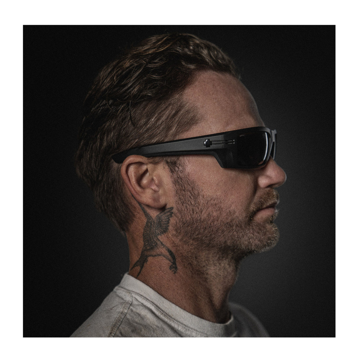 Spy Optic Rebar SE ANSI Sunglasses (Matte Black/Happy Gray Green Polar)
