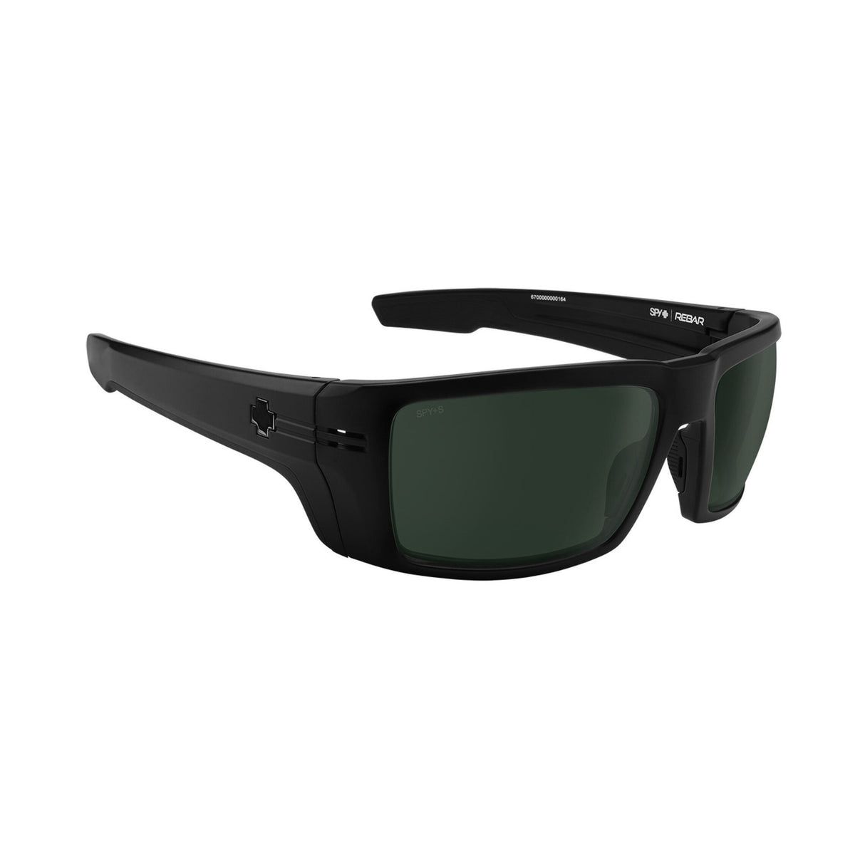 Spy Optic Rebar ANSI Sunglasses (Matte Black/Happy Gray Green Polar ANSI)