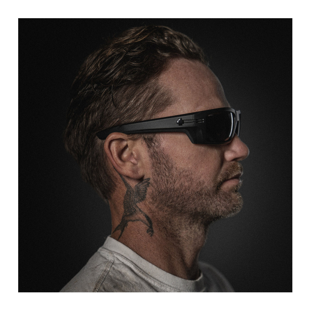 Spy Optic Rebar ANSI Sunglasses (Matte Black/Happy Gray Green Polar ANSI)