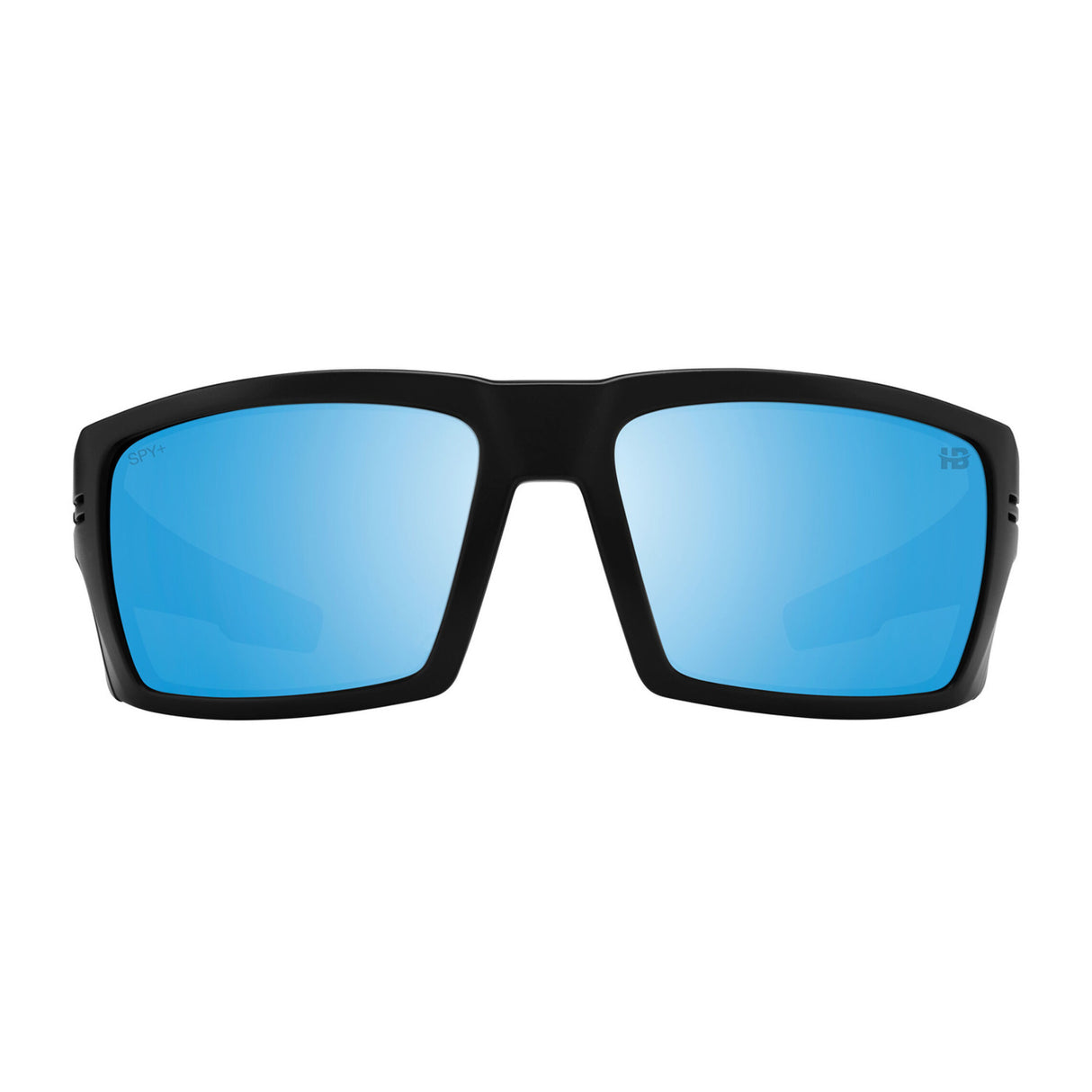 Spy Optic Rebar ANSI Sunglasses (Matte Black/Happy Boost Polar, Ice Blue Mirror)