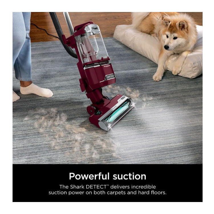 Shark DETECT Lift-Away Corded Upright Vacuum LA492 with HEPA Filter (Burgundy)