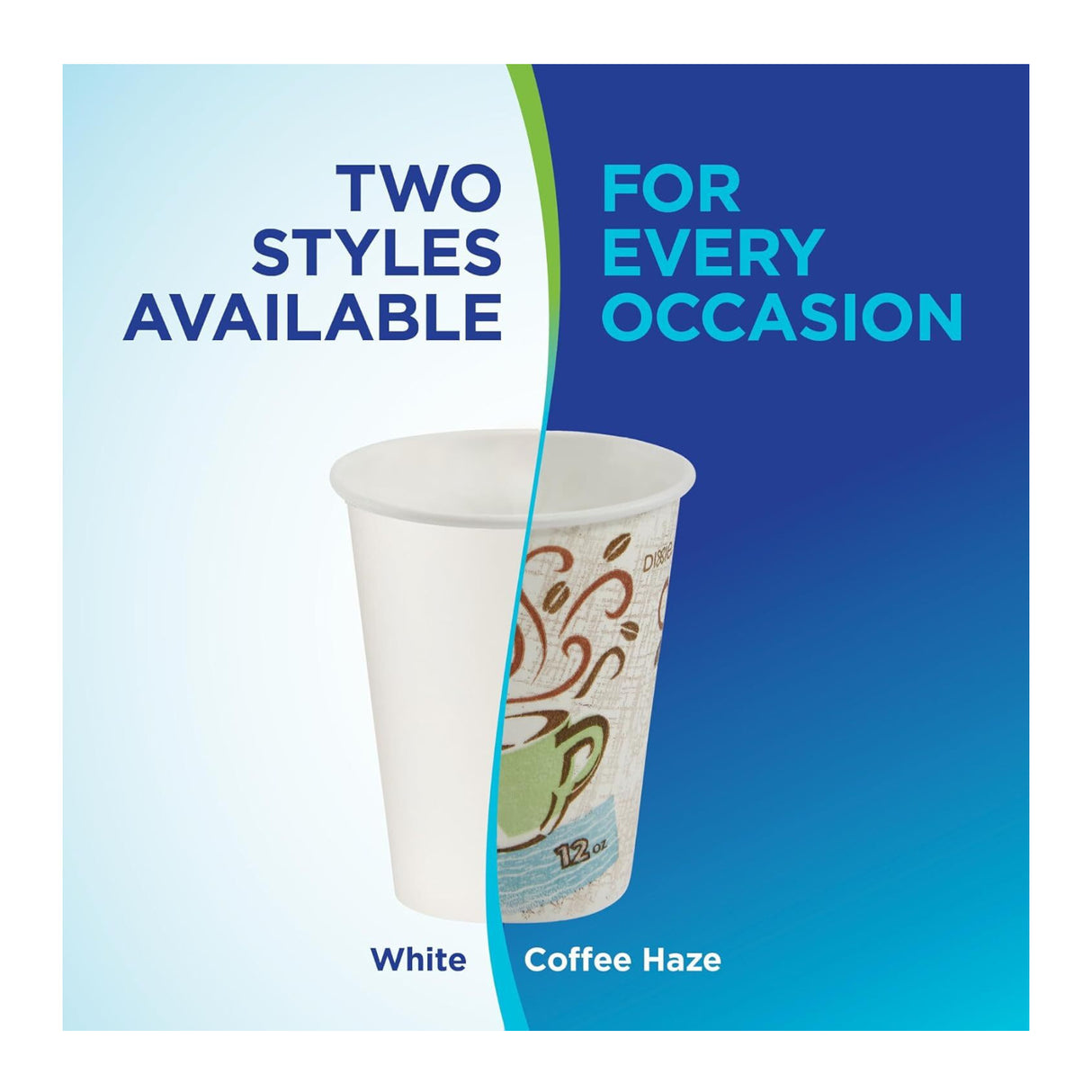Georgia-Pacific Dixie PerfecTouch 16 oz Insulated Paper Coffee Cups (Coffee Haze, 500 Count)