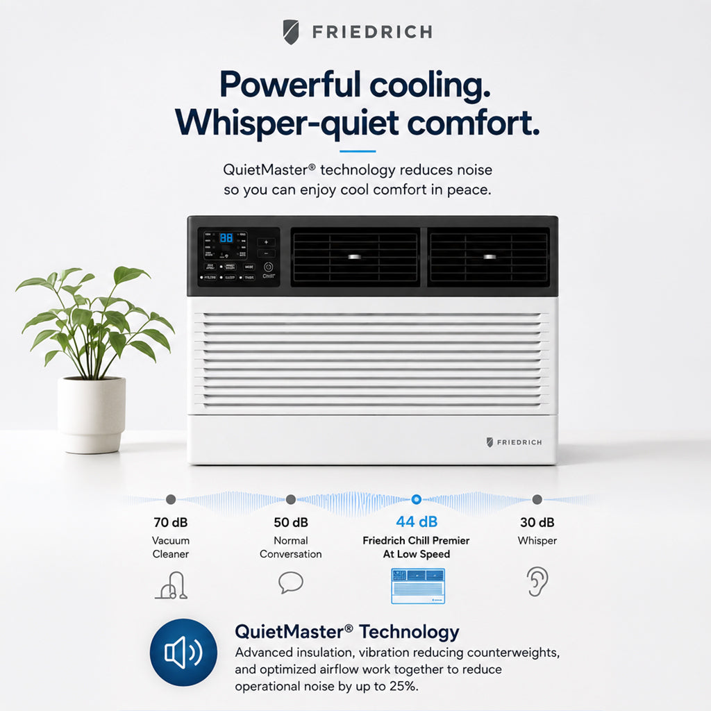 Friedrich Chill Premier Smart Window/ Wall Slide-Out Air Conditioner 24000 BTU