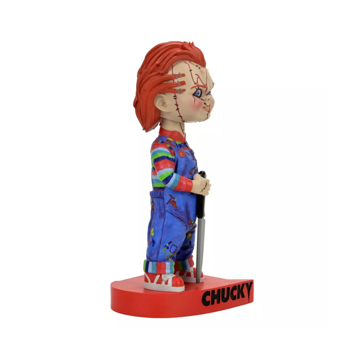 NECA Bride of Chucky Head Knocker 7-Inch - Chucky (Heart Connect Base)