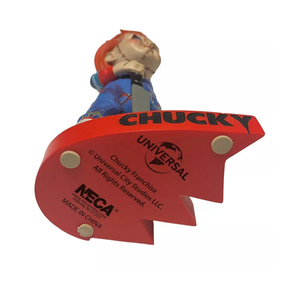 NECA Bride of Chucky Head Knocker 7-Inch - Chucky (Heart Connect Base)