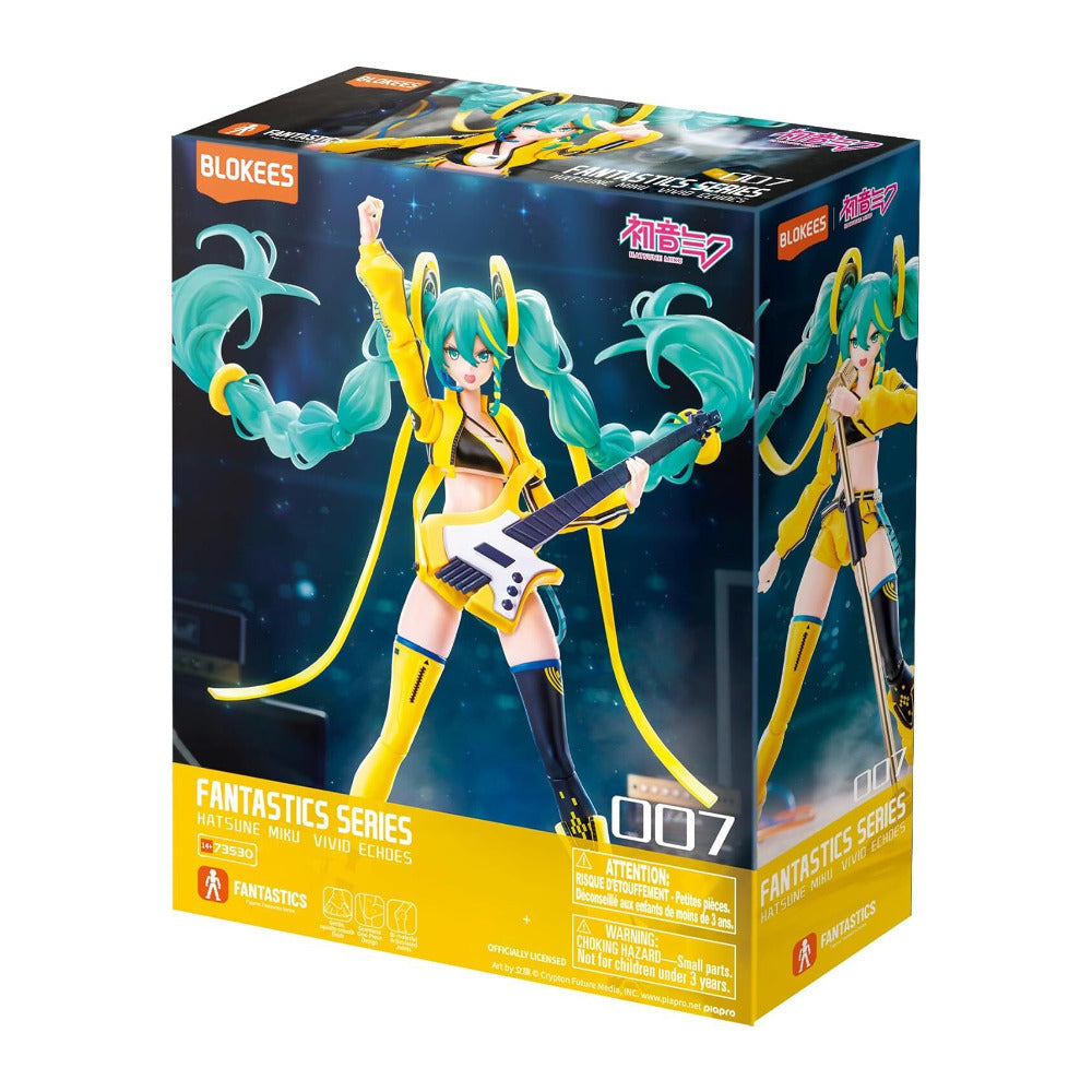 Blokees Fantastics Series Hatsune Miku Vivid Echoes 17cm Poseable Action Figure