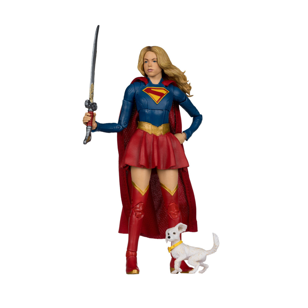 McFarlane Toys DC Multiverse Supergirl and Baby Krypto DTE 7-Inch Action Figure