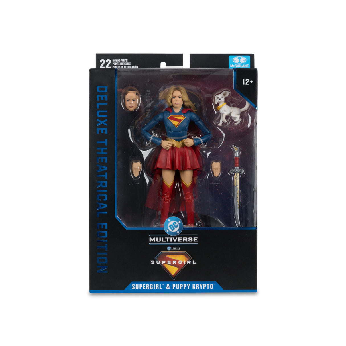 McFarlane Toys DC Multiverse Supergirl and Baby Krypto DTE 7-Inch Action Figure