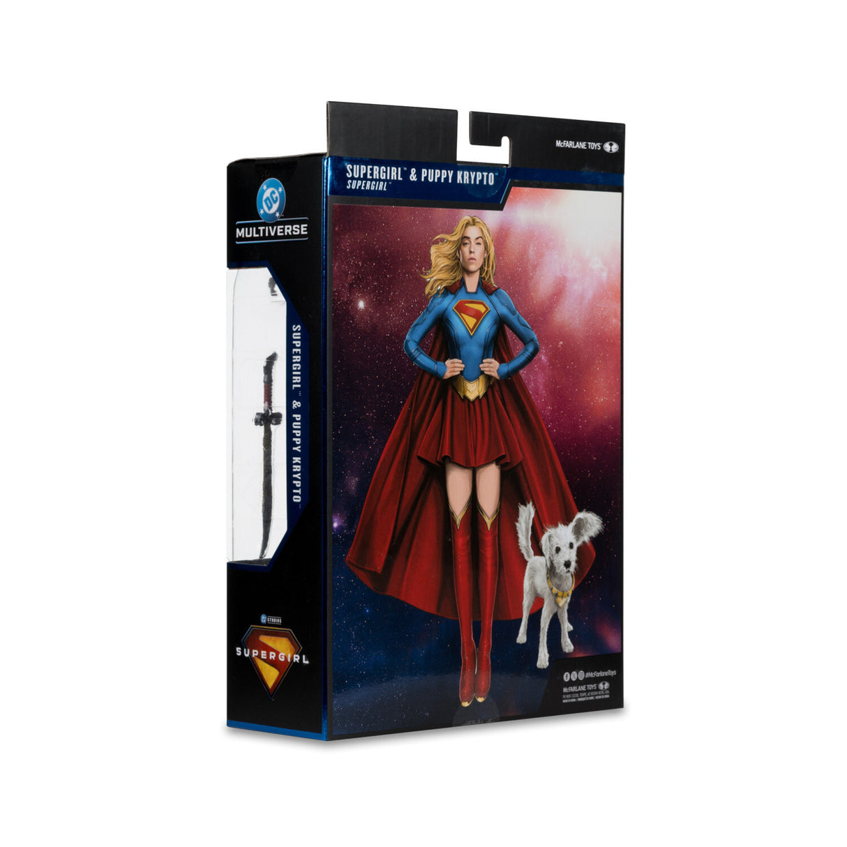 McFarlane Toys DC Multiverse Supergirl and Baby Krypto DTE 7-Inch Action Figure