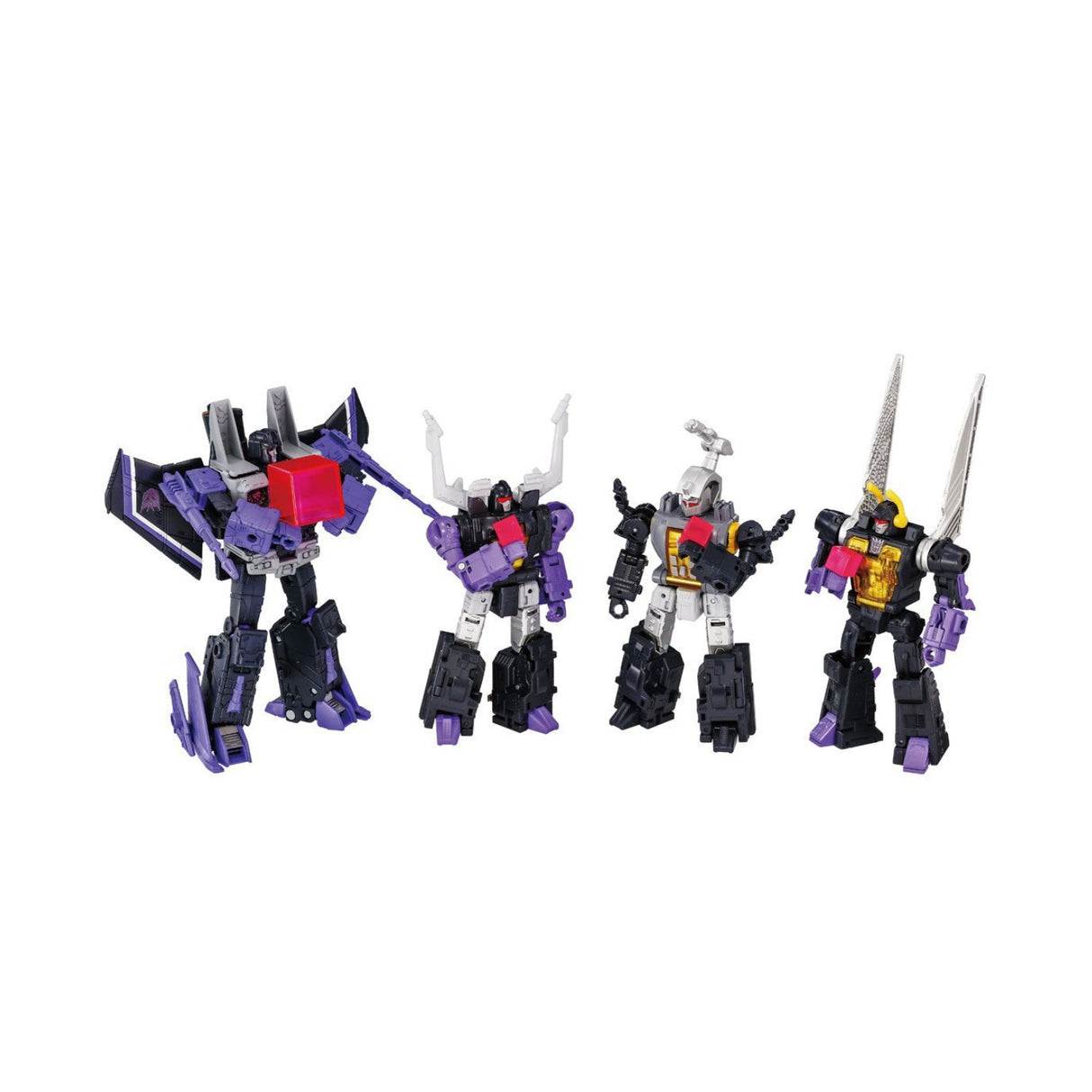Hasbro Transformers Takara Tomy Dramatic Capture Series Decepticons Part 2