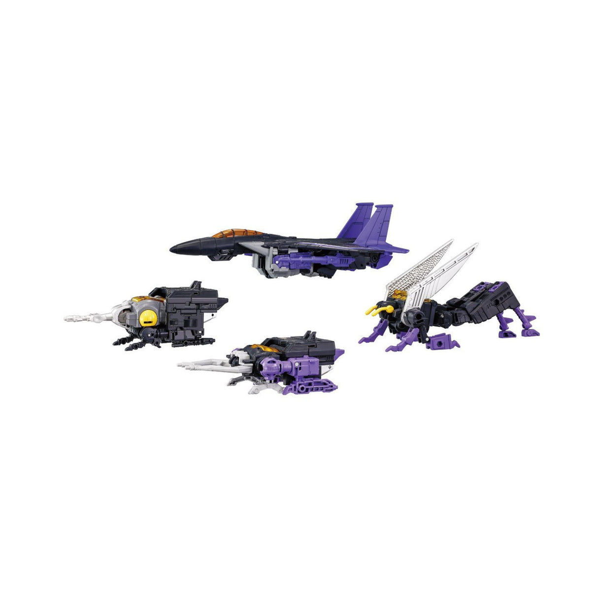 Hasbro Transformers Takara Tomy Dramatic Capture Series Decepticons Part 2