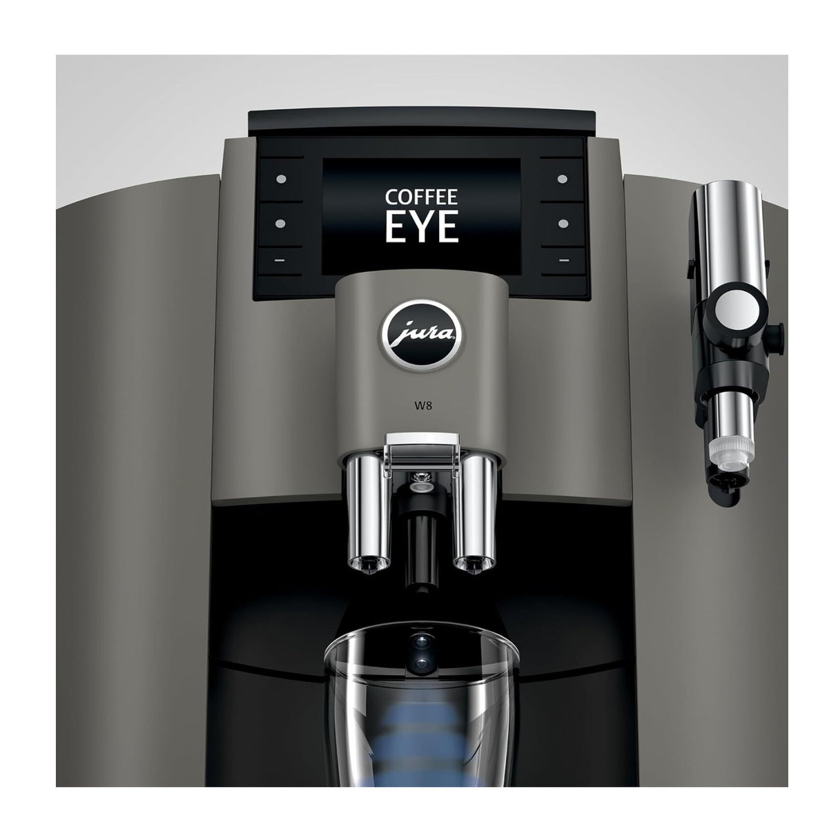 Jura W8 Automatic Coffee & Espresso Machine (Dark Inox)