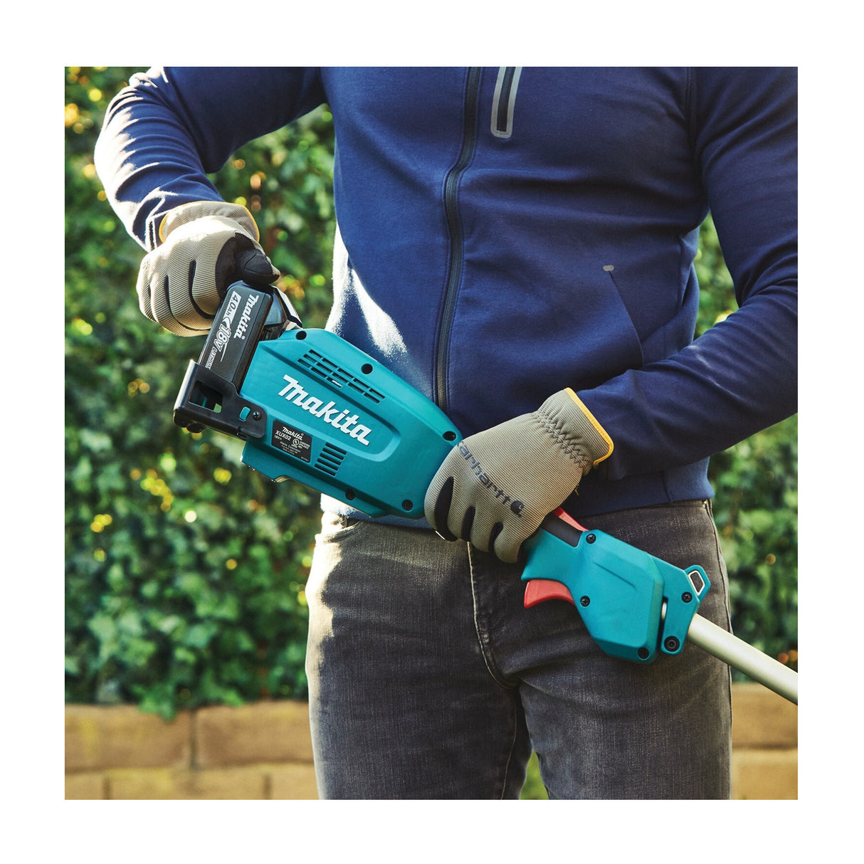 Makita XUX02SM1X1 18V LXT Brushless Cordless Couple Shaft Power Head Kit (4.0Ah)