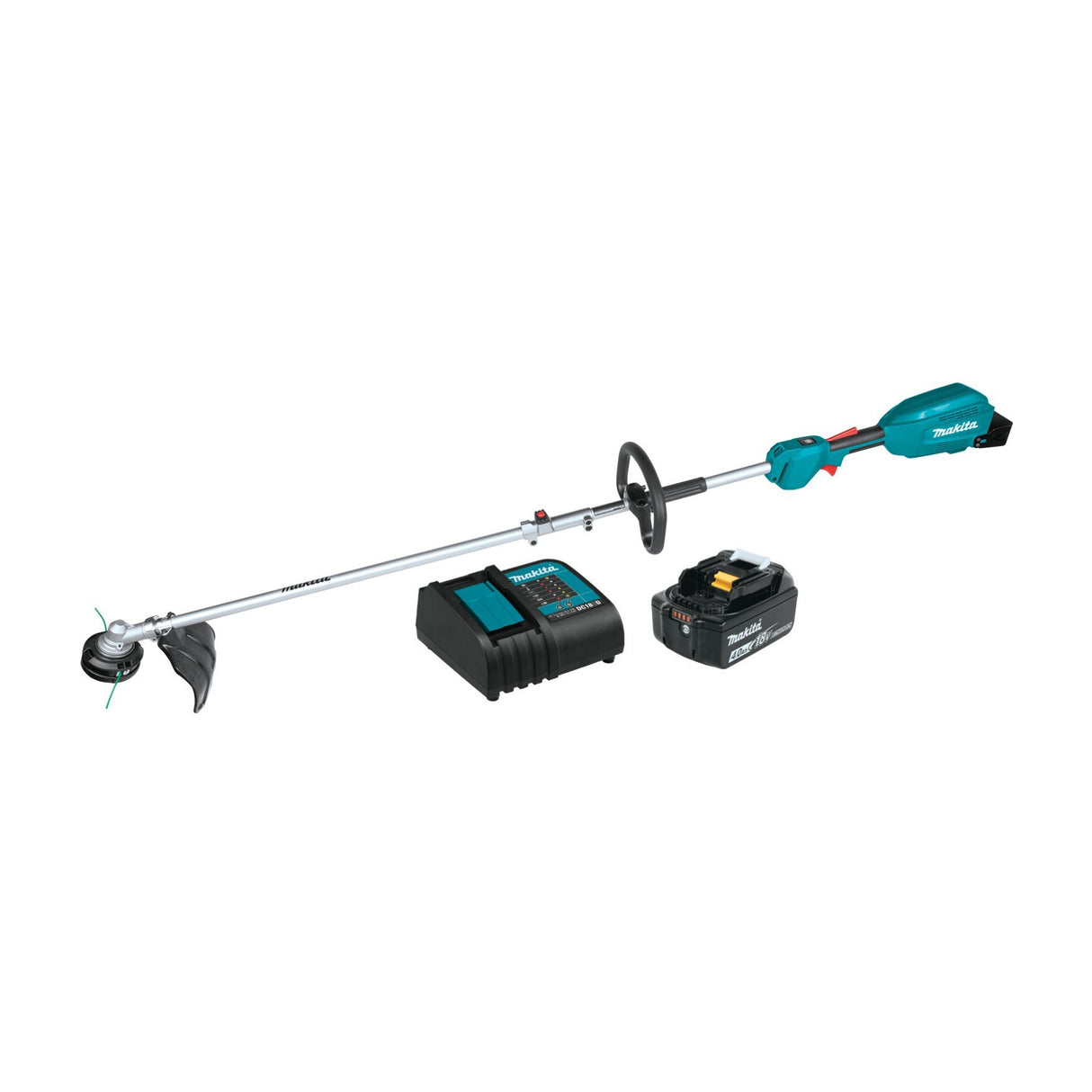 Makita XUX02SM1X1 18V LXT Brushless Cordless Couple Shaft Power Head Kit (4.0Ah)