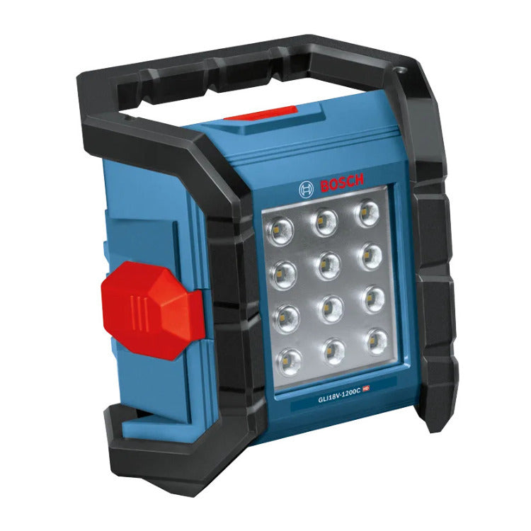 Bosch GLI18V-1200C 18V Connected LED Floodlight 1200 Lumens with Bluetooth and IP64 (Refurbished)