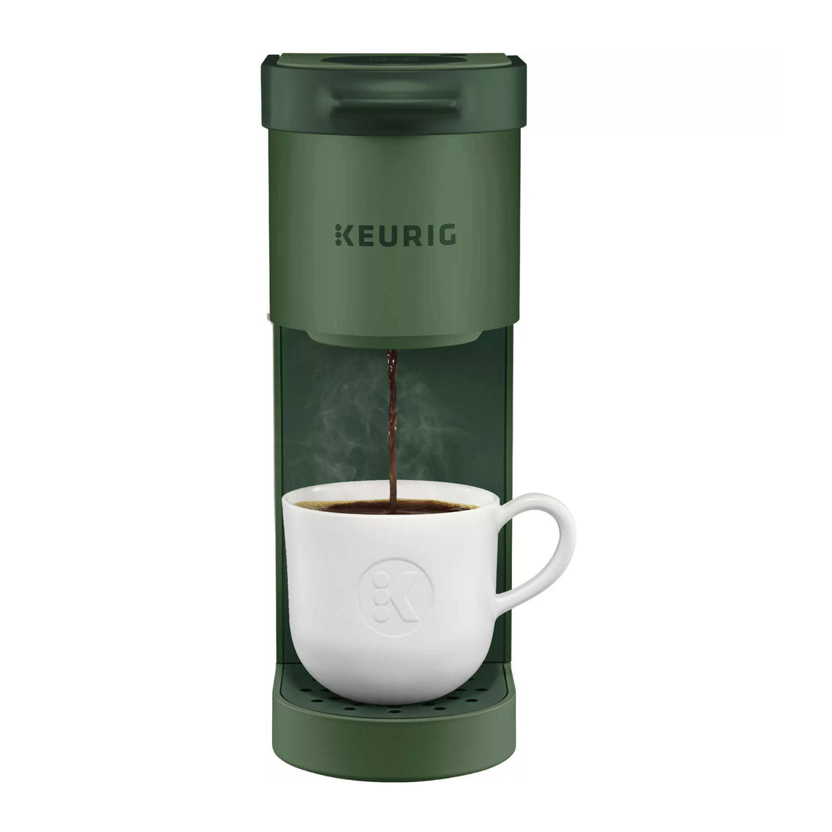 Keurig K-Mini Single Serve K-Cup Pod Coffee Maker (Evergreen)