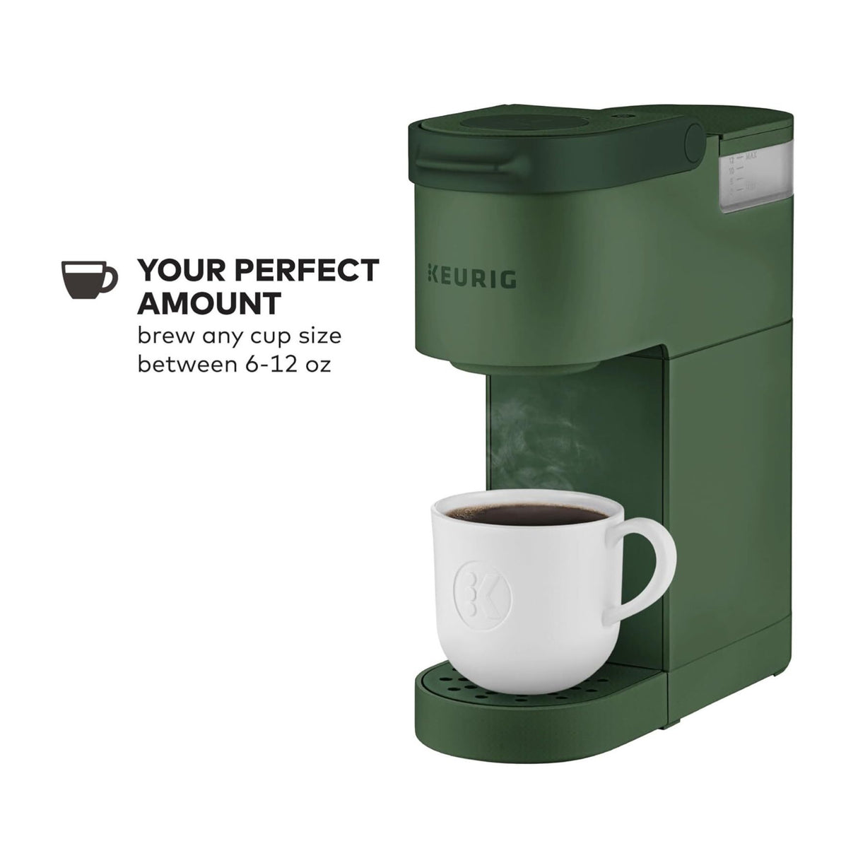 Keurig K-Mini Single Serve K-Cup Pod Coffee Maker (Evergreen)