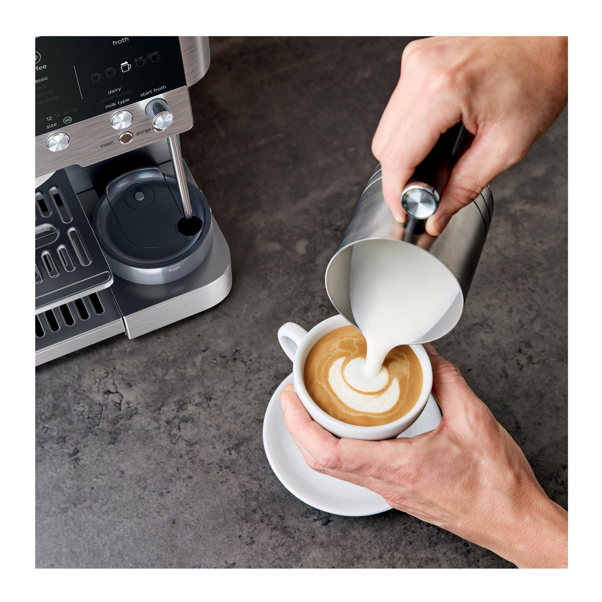 Ninja LUXE CAF Signature Series, 3-in-1 Espresso, Coffee, and Cold Brew Machine