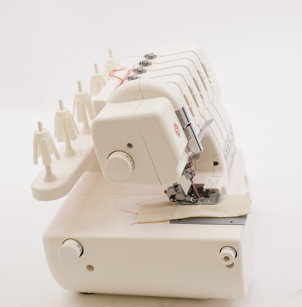 Singer Professional 5 14T968DC Heavy-Duty Metal Frame Serger Overlock (White) (Used)