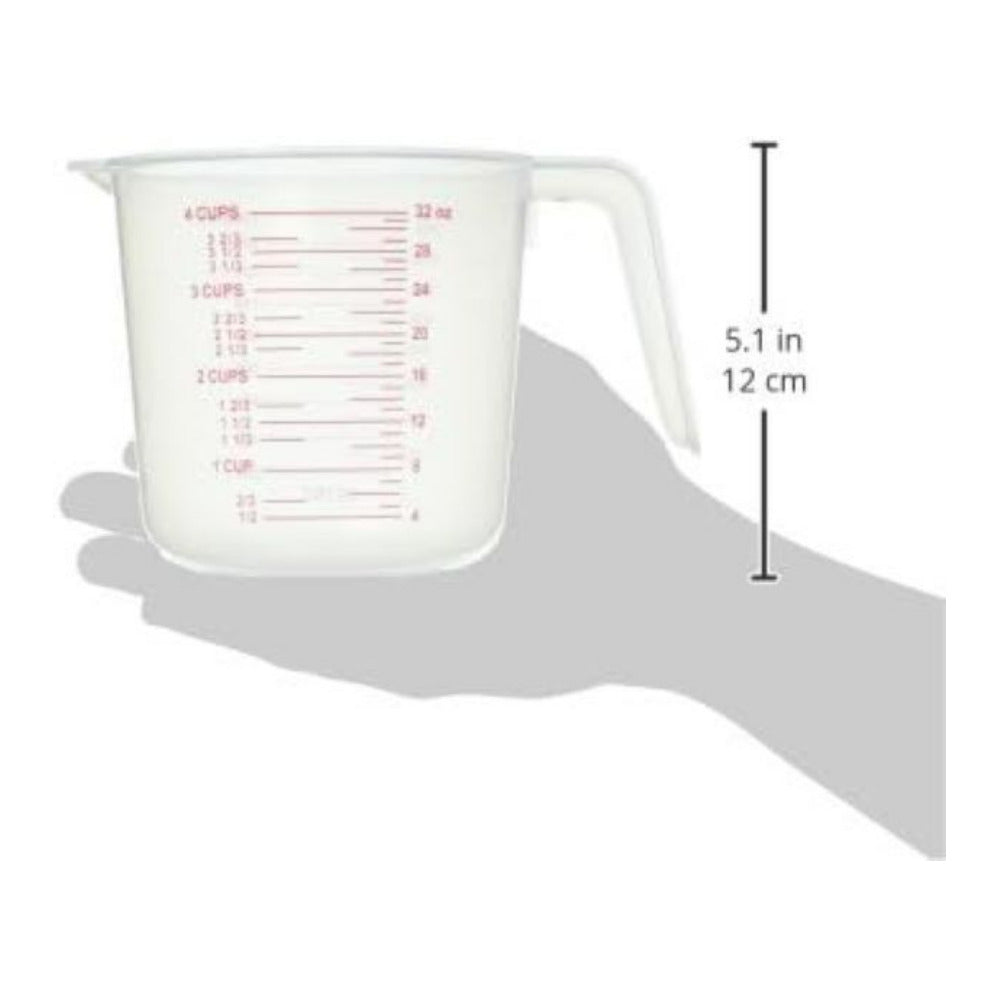 Home Basics MC01907 Plastic Kitchen Measuring Cup (1L)
