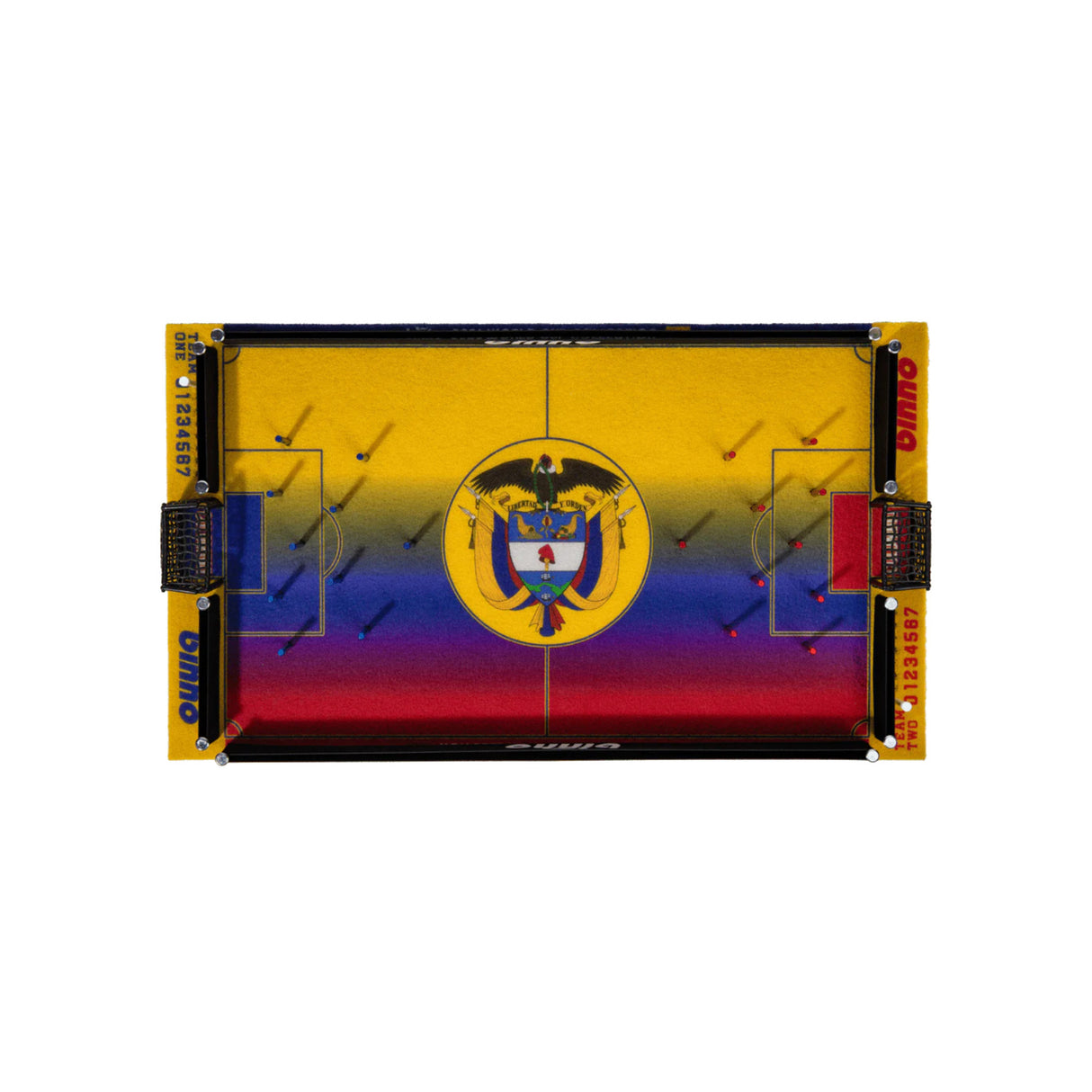Binho Classic: Colombia 2026 Edition 2 Player Pinball Board Game