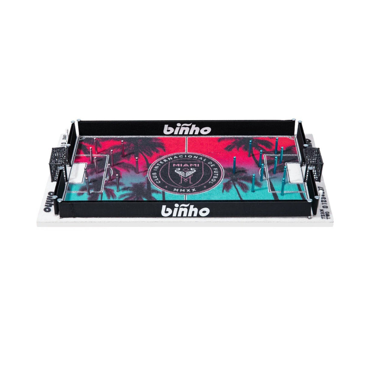 Binho Board Classic Inter Miami CF (3rd Edition) Pinball Soccer Board Game for 2-Players