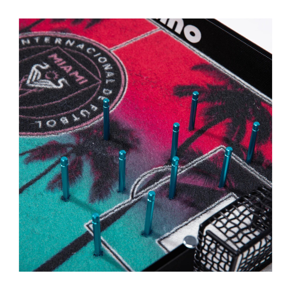 Binho Board Classic Inter Miami CF (3rd Edition) Pinball Soccer Board Game for 2-Players