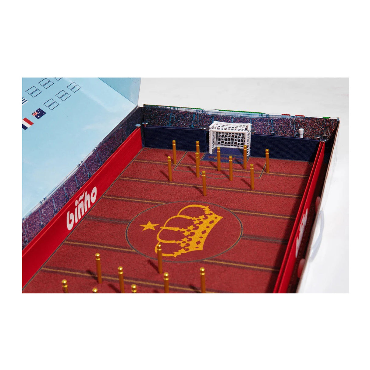 Binho Board Classic Spain 2026 Edition 2 Player Pinball Soccer Tabletop Board Game