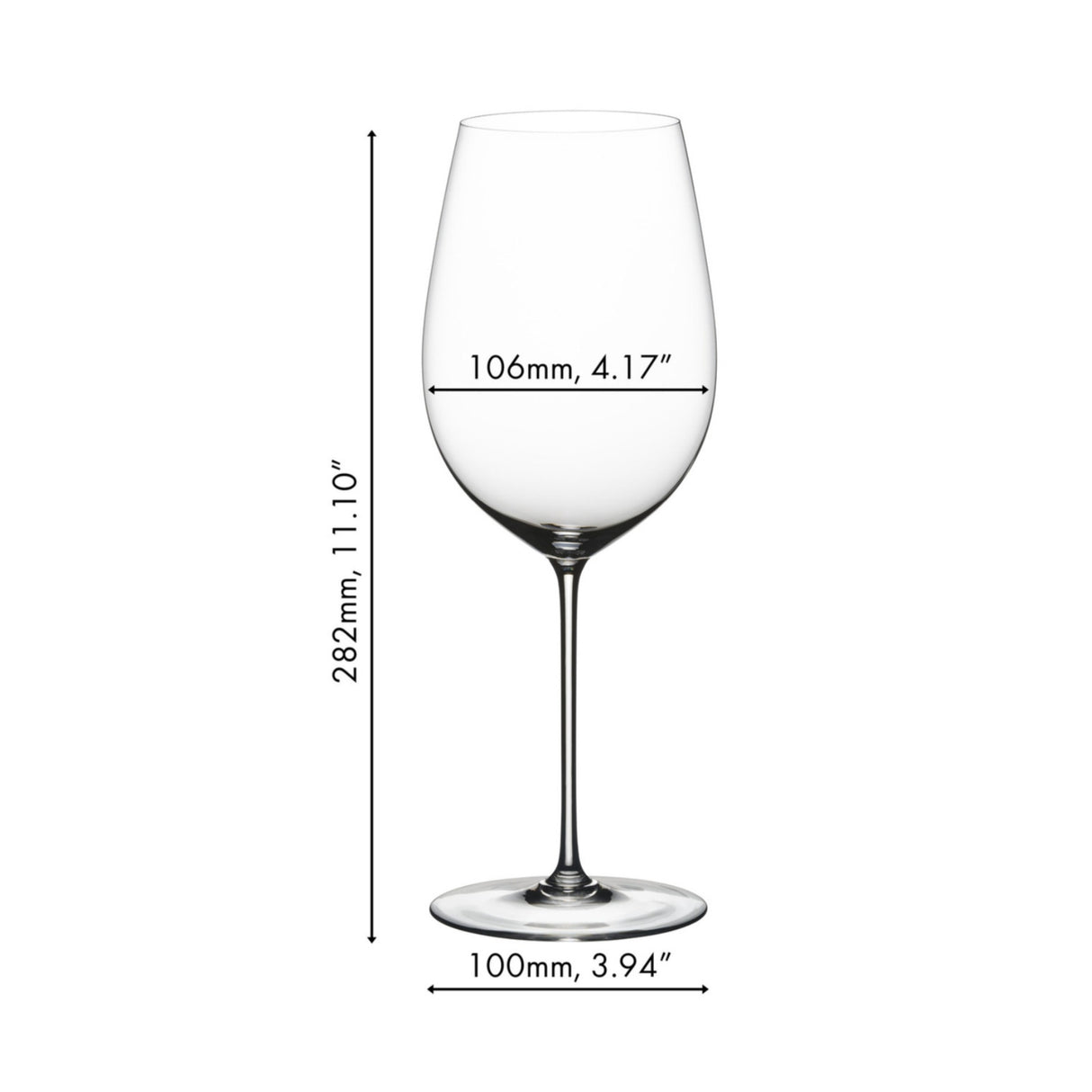 Riedel Superleggero Bordeaux Grand Cru Premium Handcrafted Wine Glasses Value Set (2-Pack)
