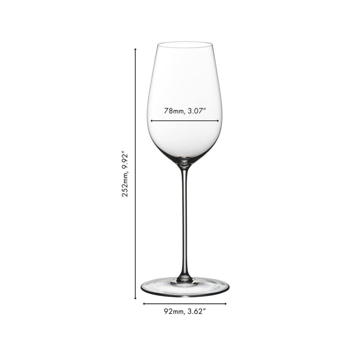 Riedel Superleggero Riesling White Wine Glasses Value Set with Ultra-thin Construction (2-Pack)
