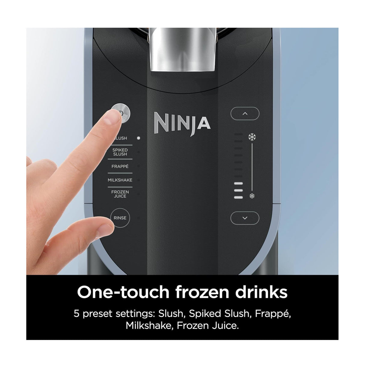 Ninja SLUSHi Professional Frozen Drink and Slushie Maker (Artic Blue/Gray)