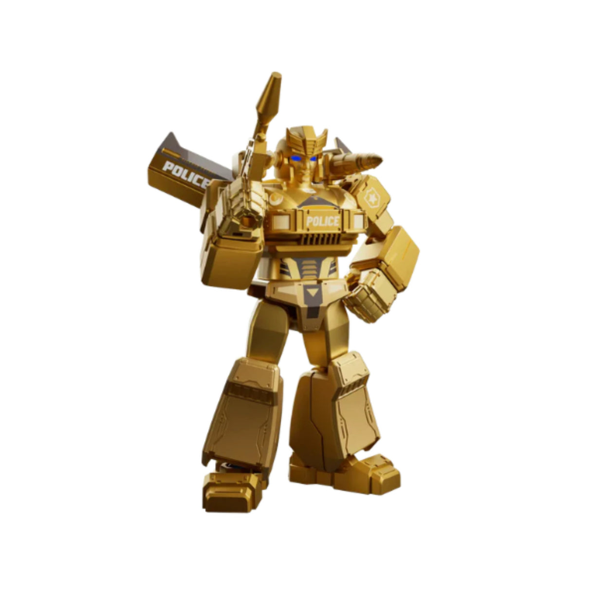 Blokees Transformers Limited Edition Golden Lagoon Model Kit Set with Gold Coated Styling (5 Pack)