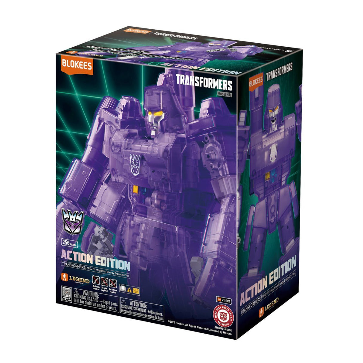 Blokees Transformers Action Edition 02 - G1 Megatron Energy Explosion Version Model Kit
